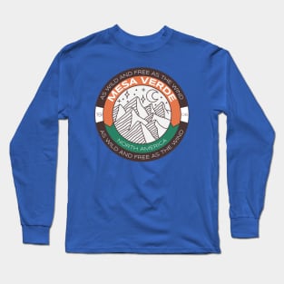 Mesa Verde National Park Hiking Camping Outdoors Outdoorsman Long Sleeve T-Shirt